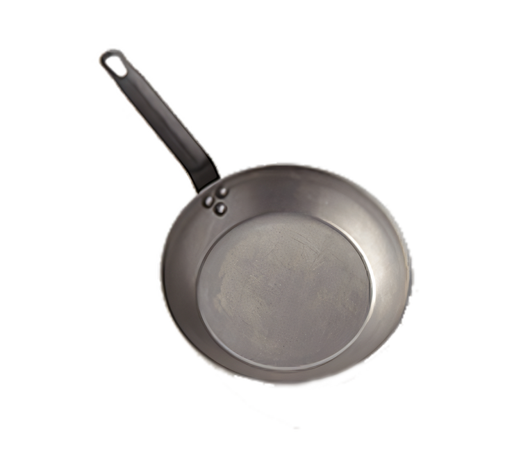 Product image #1 for American Metalcraft 11 1/8-Inch Carbon Steel Uncoated Fry Pan