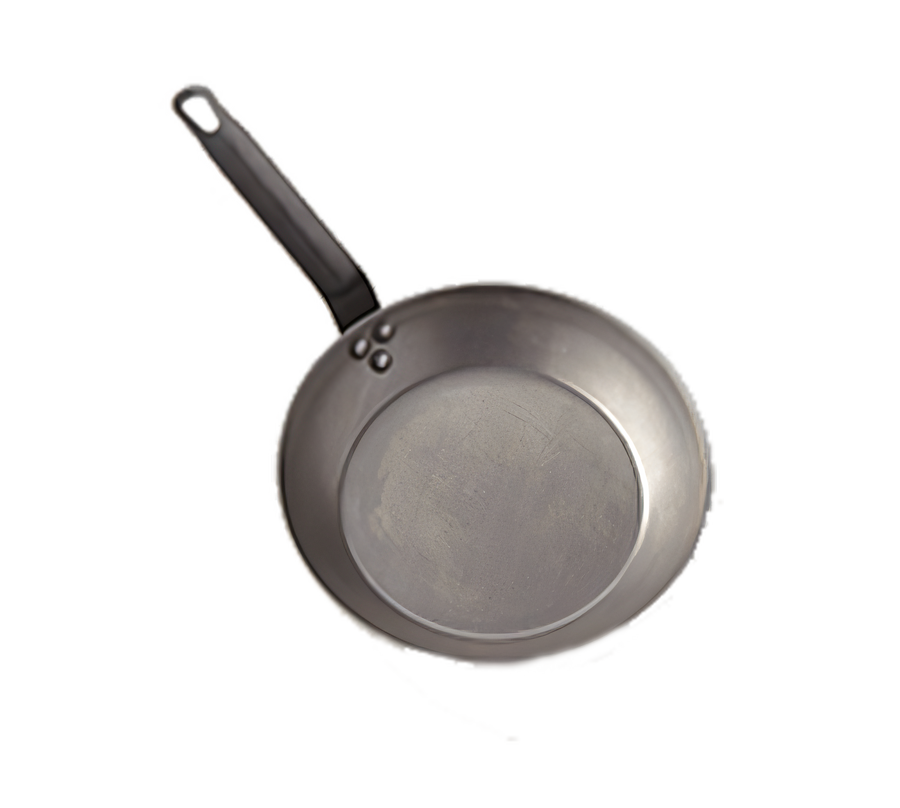Product image #1 for American Metalcraft 11 1/8-Inch Carbon Steel Uncoated Fry Pan