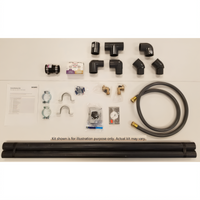 RATIONAL Electric XS Installation Kit for iCombi, SCC, and CMP, 208/240V, 60Hz, 3-Phase, CPVC Drain