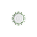 Thumbnail image #1 for Steelite International Folio, Porcelain 62566FP823 Round Porcelain Saucer, 5", Adelina Willow Rim Green Case of 2 Dozen