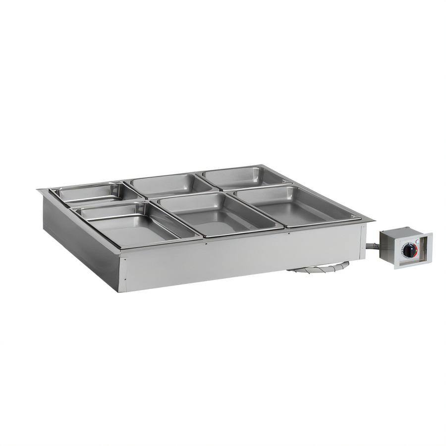 Product image #1 for Alto-Shaam Halo Heat 300-HW/D643 Drop-In Electric Waterless Hot Food Well, 3 Full-Size and 3 Third-Size Pan Capacity
