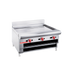 Thumbnail image #1 for American Range ARGB-36 Countertop Raised Griddle Broiler, 36-Inch Cooking Surface, 3 Burners, 3/4-Inch Polished Griddle Plate