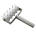 Thumbnail image #1 for Winco Full-Size Dough Docker with 5-Inch Head and Stainless Steel Handle