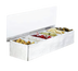 Thumbnail image #1 for American Metalcraft HMCD6 Bar Garnish Caddies Case of 15