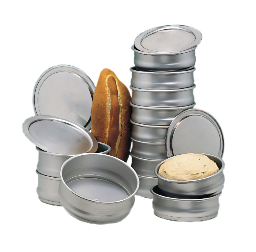 Product image #1 for American Metalcraft 48 oz Eastern Style Self-Stacking Dough Retarding/Proofing Pan