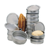 Thumbnail image #1 for American Metalcraft 48 oz Eastern Style Self-Stacking Dough Retarding/Proofing Pan