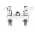 Thumbnail image #1 for Fisher 4-Inch Center Deck Mount Stainless Steel Swivel Outlet Control Valve with Lever Handles