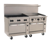 Thumbnail image #1 for Challenger XL C72SS-6B36GT 72 Inch Gas Restaurant Range with 6 Burners and 36 Inch Griddle