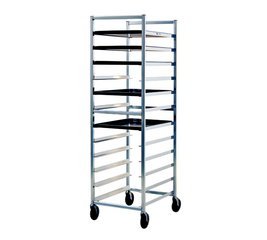 Product image #1 for Full-Height Aluminum Bun Pan Rack with End Loading, 12-Pan Capacity