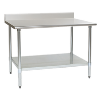Eagle Group T30132EB-BS Deluxe Stainless Steel Prep Tables