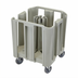 Thumbnail image #1 for Cambro S-Series Compact Adjustable 4-Tower Dish Caddy Dolly for 9-Inch to 12-Inch Round Plates