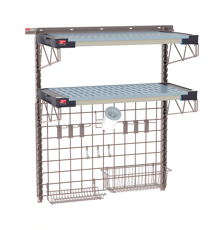 Product image #1 for Metro SmartWall Complete Wall-Mounted Sink Shelf Starter Kit