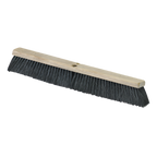 Thumbnail image #1 for CFS Brands Flo-Pac® 4504003 18-Inch Hardwood Block Floor Sweep, Fine/Medium Black Blended Tampico/Horsehair Bristles, Without Handle Case of 12