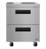 Thumbnail image #1 for Hoshizaki Steelheart 27-Inch One-Section Low Profile Undercounter Refrigerator with Two Drawers