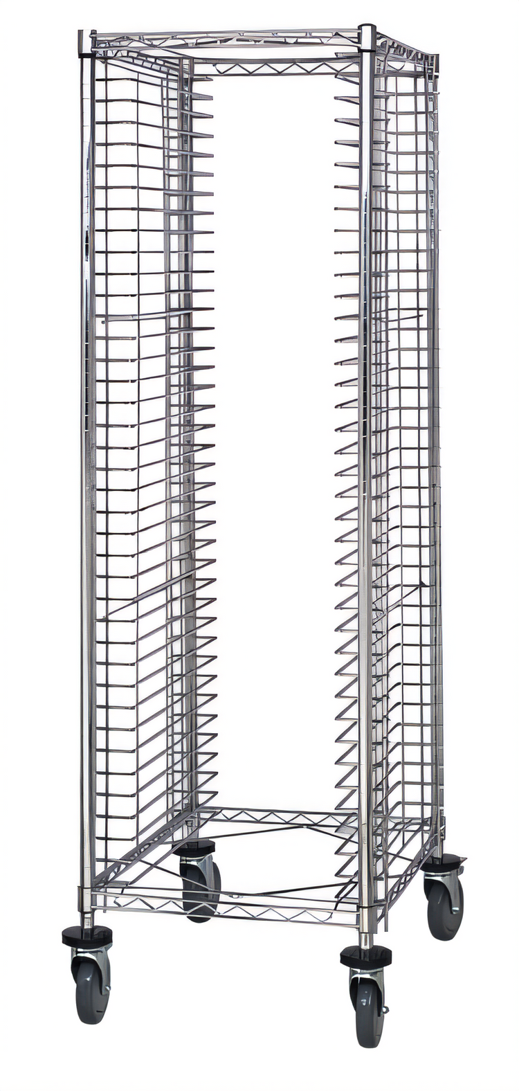 Product image #1 for Conductive Full-Size End-Loading Tray Cart with Casters, 38-Tray Capacity