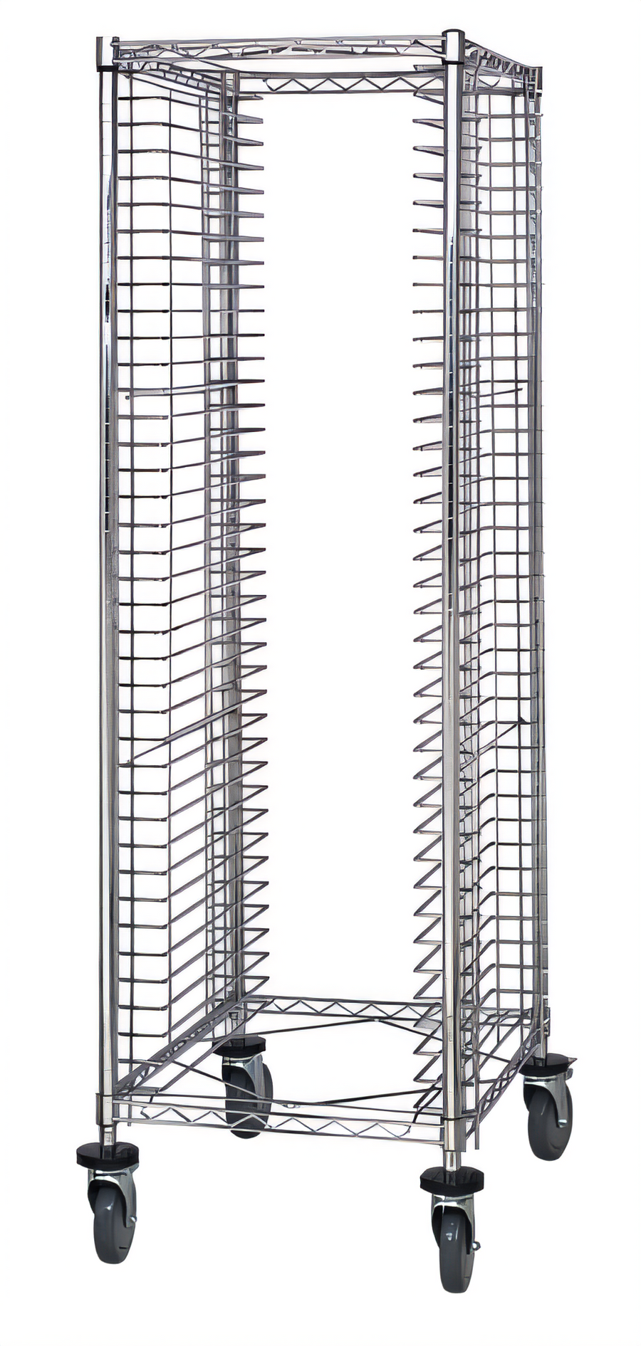 Product image #1 for Conductive Full-Size End-Loading Tray Cart with Casters, 38-Tray Capacity