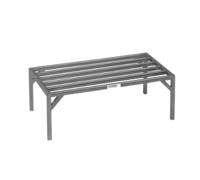 Lifetime Tough Stainless Steel Tubular Dunnage Rack, 36 x 20 x 12 Inches