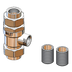 Thumbnail image #1 for T&S Brass B-0962 Continuous Pressure Vacuum Breaker with Atmospheric Vent, 3/4