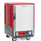 Thumbnail image #1 for Metro C5 Insulation Armour C535-CFS-L Half-Height Mobile Heated Holding & Proofing Cabinet, Solid Door, 17-Pan Capacity