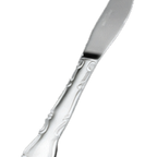 Thumbnail image #1 for Vollrath Thornhill 48171 Stainless Steel Dinner Knife, Solid Handle, Matte Finish, Heavyweight, 8-1/2 in