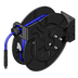 Thumbnail image #1 for T&S Brass B-7242-10 Open Epoxy Coated Retractable Hose Reel System with 3/8 Inch x 50 Foot Hose and Extended Spray Wand