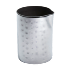 Thumbnail image #1 for American Metalcraft HMCM2 Hammered Stainless Steel Creamer, 4 oz, Handle-Free Case of 48