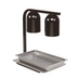Thumbnail image #1 for Nemco 6000A-2B Freestanding Two-Bulb Infrared Bulb Warmer, Black, 120V, 500W