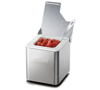 Edlund Stainless Steel 1/6 Cold Pan Box with 3/4 Hinged Lid and White Insert