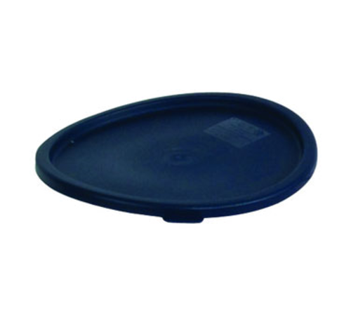 Product image #1 for Blue Round Polyethylene Lid for 12 and 18 Quart Food Storage Containers