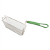 Thumbnail image #1 for Triplet-Size Rectangular Floor Fryer Basket for OCF30, Nickel-Plated Steel