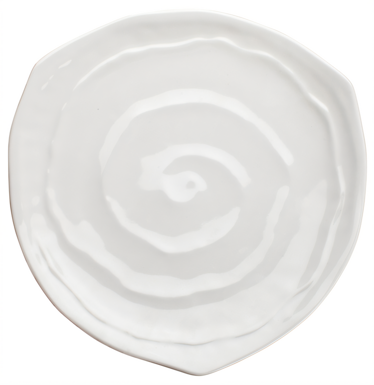 Product image #1 for Ardesia Selena 9-Inch White Triangular Melamine Plate
