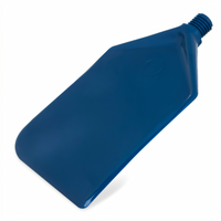 Sparta Nylon Paddle Scraper Replacement Blade, 7.5 x 4.5 Inch, Blue
