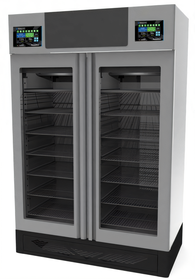 Product image #1 for Pesciugatore® Free-Standing Fish Curing Cabinet with Integrated pH System, 440 lb Capacity