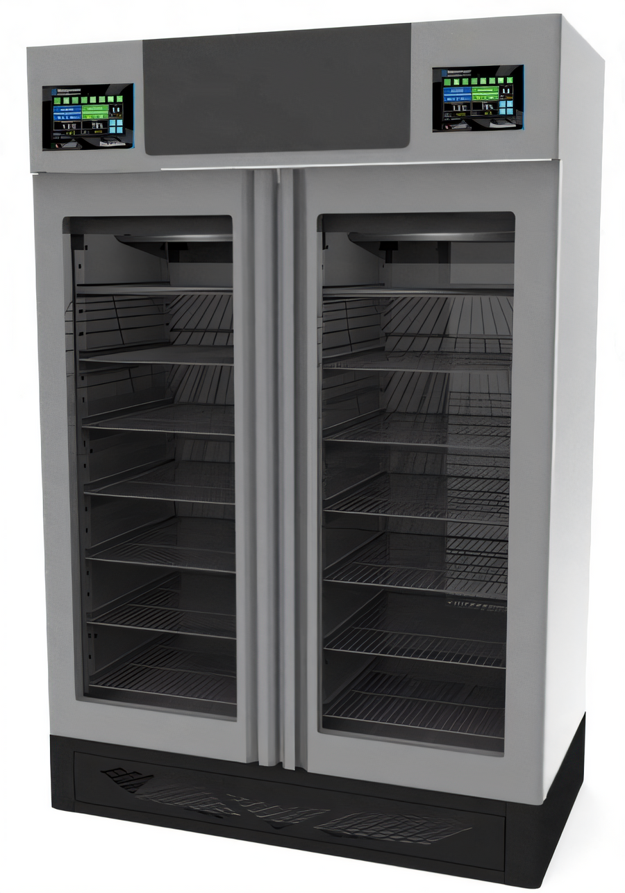 Product image #1 for Pesciugatore® Free-Standing Fish Curing Cabinet with Integrated pH System, 440 lb Capacity