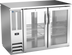 Thumbnail image #1 for Beverage-Air Shallow-Depth Pass-Thru Back Bar Refrigerator, 48 Inch, 4 Glass Doors, Right-Mounted Self-Contained, 12.56 Cu. Ft.