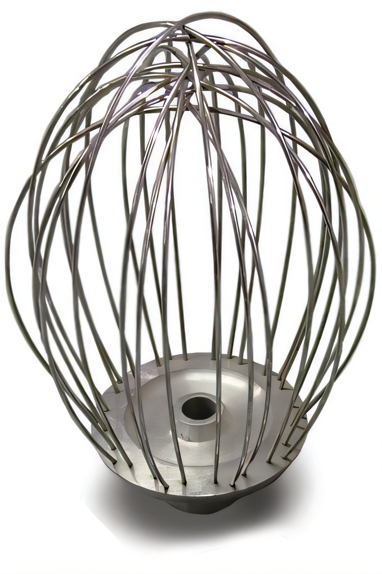 Product image #1 for Omcan 20 Qt Stainless Steel Wire Whip Mixer Attachment for Model 43560