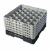 Thumbnail image #2 for Cambro Camrack Full-Size 30-Compartment Glass Rack, 10-1/8-Inch Height, Black