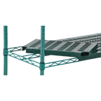 Thumbnail image #1 for Eagle Group QuadPlus QPF-2436E-GS Solid Green Polymer Shelf Mat, 36 x 24 in, Antimicrobial Case of 4
