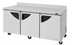 Thumbnail image #1 for Turbo Air Super Deluxe 72 5/8-Inch 3-Section Worktop Refrigerator, 19 Cu. Ft.