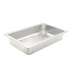 Thumbnail image #1 for Winco Full-Size Rectangular Stainless Steel Chafer Water Pan, 8 Qt., 4-Inch Deep