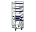 Thumbnail image #1 for New Age Heavy-Duty Open Frame Roll-In Refrigerator/Proofer Rack for 18 x 26 Pans, 18-Pan Capacity, End Load