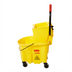 Thumbnail image #1 for Rubbermaid Commercial Products FG748000YEL Wavebrake Mop Bucket & Wringer