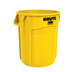 Thumbnail image #1 for Rubbermaid Commercial Products FG261000YEL BRUTE Trash Containers Case of 6