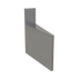 Thumbnail image #1 for Glastender Underbar Inside Wedge Corner Drainboard, 24-Inch Deep, 10° Angle, Stainless Steel