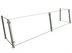 Thumbnail image #1 for Hatco Flav-R-Shield EP15 Full-Service Pass-Over Sneeze Guard, 2-Bay, 84 Inch W x 18 Inch D x 22 Inch H
