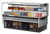Thumbnail image #1 for Turbo Air 72-Inch Drop-In Horizontal Open Refrigerated Display Case with Glass Side Panels