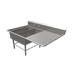 Thumbnail image #1 for John Boos Pro-Bowl 2-Compartment Platter Sink with 24-Inch Right-Hand Drainboard