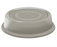 Cambro Versa Camcover Round Fiberglass Plate Cover, 10-3/16 Inch Inside Diameter, Granite Gray