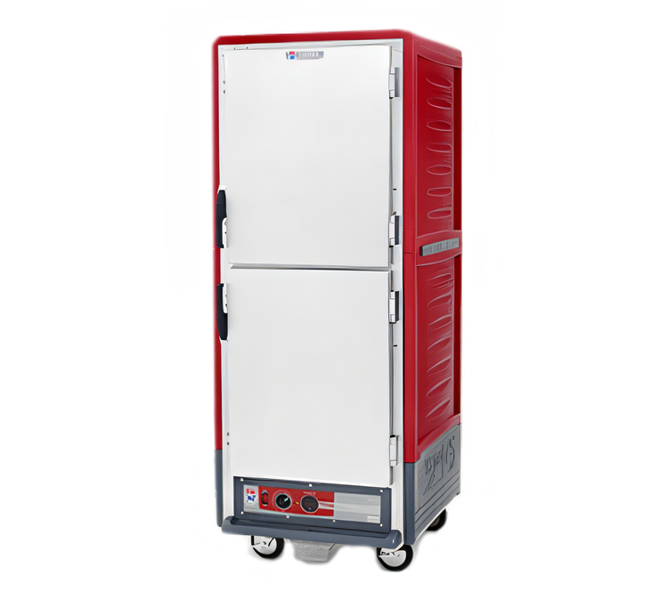 Product image #1 for Metro C5 3 Series Full Height Combination Heated Holding and Proofing Cabinet with Dutch Solid Doors and Universal Wire Slides