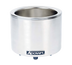 Thumbnail image #1 for Adcraft 11 Qt Round Electric Countertop Food Cooker/Warmer Base Only, Convertible to 7 Qt, Stainless Steel